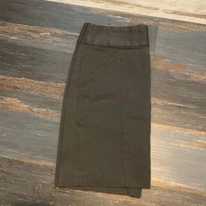Gray skirt, banana republic, size 12